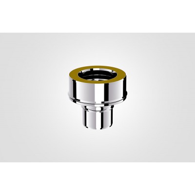 Solinox twin wall flue SW-DW adaptor 125-150